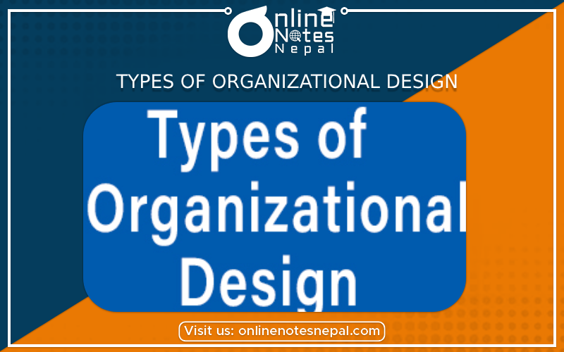 Types of Organizational Design Photo
